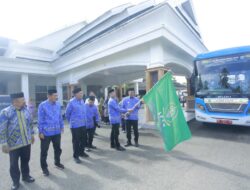 Lepas Rombongan Kafilah STQH XXIII Tingkat Provinsi, Ini Harapan Bupati Luwu!