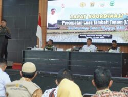 Rapat Koordinasi Percepatan Luas Tambah Tanam 2025, Pemkab. Luwu Komitmen Dukung Swasembada Pangan