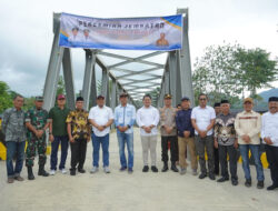 Jembatan Salubua–Kaili Diresmikan, Bupati Luwu Klaim Tuntas di Tengah Efisiensi Rp97 Miliar