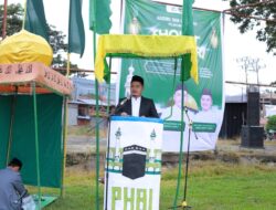 Rayakan Kemenangan di Walenrang, Wabup Luwu Shalat Idul Fitri Bersama Warga di Lapangan Pallempang