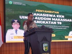 Sinergi Akademisi dan Daerah: 181 Mahasiswa KKN UIN Alauddin Resmi Bertugas di Luwu