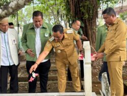 Peringati Hari Jadi ke-67, Bupati Luwu Ziarah ke Makam Andi Djemma dan Andi Rompegading