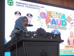 Sambut Generasi Emas, Disdik Luwu Gelar Gebyar PAUD 2026