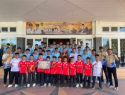 Sekda Luwu Lepas Tim Sepak Bola U-15 Berlaga di Tingkat Provinsi Sulsel