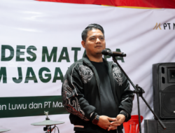 Sinergi Pemkab, Warga, dan PT Masmindo, Wabup Luwu Hadiri Pengukuhan Fordes Matappa dan Peluncuran Program Jaga Desa